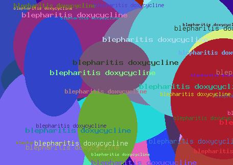 Blepharitis doxycycline